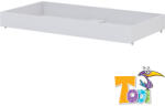  Todi ágyneműtartó White Bunny gurulós átalakítható 70x140cm kiságyhoz - babycenter-online