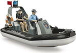 BRUDER bworld police inflatable boat, model vehicle (62733) Figurina