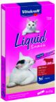 Vitakraft Cat Liquid Snack Marhahus + Inulin 90 G, 2423521