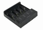Gembird BC-USB-02 Ni-MH + Li-ion Fast Battery Charger Black (BC-USB-02)