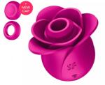 Satisfyer Stimulator Clitoris Pro 2 Modern Blossom, 11 Viteze Suctiune, Silicon, USB, Roz Vibrator