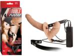 NMC Double Thruster Vibe With Harness Flesh
