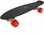 Hausmann Skateboard cu roái iluminate ü 56 x 15 cm (1095845) Skateboard