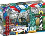 Enjoy 1000 db-os puzzle - American Landmarks Collage (1937) (1937)