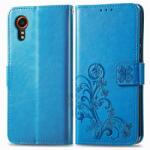  ART FLOWER S Husa portofel pentru Samsung Galaxy Xcover 7 albastru