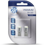 m-tech LED IZZÓ W5W 1W-HIGH POWER (2db) fehér - M-TECH
