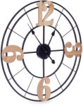 Gift Decor Ceas de perete pentru mansarda, cu cadran minimalist, 60 cm (69397-AR)