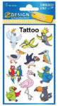  Tetoválás matrica AVERY madarak (56762)