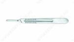  Szikenyél BBraun Aesculap szikepenge nyél műtőkésnyél (4) orvosi acélból szikepengékhez