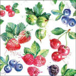 Ambiente Sweet fruits papírszalvéta 33x33cm, 20db-os - perfectodekor
