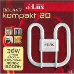 DeLux Kompakt perec fénycső 2D 38W 4000K 4P GR10q 230V 2500lm (DEL447)