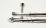  Metz 2 rudas fém karnis szett - 19 mm (csöndesgyűrűs) - 200 cm