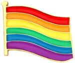  Insigna steagului LGBTI (Insigna metalică LGBT) (5101D5)