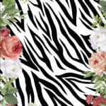  Rebel - Camelia, prémium minőségű bútorszövet, egyedi grafikával