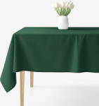 Goldea față de masă 100% bumbac - verde închis 140 x 220 cm Fata de masa