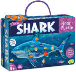 Peaceable Kingdom Puzzle de podea in forma rechin, Shark Floor Puzzle (PZ41) Puzzle