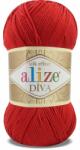 alize Diva 106 - piros (akril fonal) (631)
