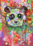 Enjoy - Puzzle Panda enigmatic - 1 500 piese Puzzle
