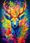 Enjoy - Puzzle Cerbul încoronat - 1 000 piese Puzzle