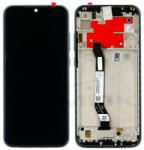 Rmore LCD kijelző érintőpanellel és előlapi kerettel Xiaomi Redmi Note 8T fekete, logó nélkül