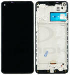 Rmore LCD kijelző érintőpanellel és előlapi kerettel Samsung Galaxy A21s fekete