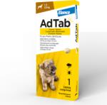 Elanco - Adtab AdTab Dog 56.25MG - ( 1, 3, 2, 5 kg) - 1 tableta antiparazitara externa pentru caini