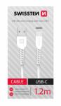 SWISSTEN Cablu de date Swissten USB/USB-C Alb 12 m (71506020BOX)