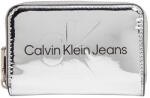 Calvin Klein Portofel Sculpted Med Zip Around Mono S K60K611863 0IM silver (K60K611863 0IM silver)