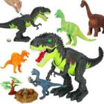 SPRINGOS Set de figurine de dinozauri Springos -T-Rex se plimbă și depune ouă