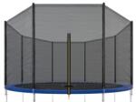 SPRINGOS Plasa siguranta pentru trambulina 180 cm cu 6 stalpi exterior