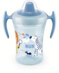 Nuk Неразливаща се чаша с мек накрайник NUK Evolution - Trainer Cup, 6+, 230 ml, Синя (10255608)