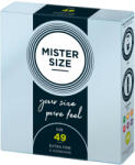 MISTER SIZE - prezervativ subțire - 49mm - 3 bucăți (04136660000)
