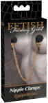 Pipedream Fetish Fantasy Gold - cleme pentru sfârcuri (aurii) (05406760000)