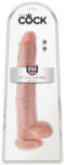 King Cock - dildo mare cu testicule - 35 cm - culoare naturală (05344980000) Dildo