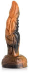 XR Brands Creature Cocks Ravager - dildo texturat din silicon - 20 cm - portocaliu (848518046703) Dildo