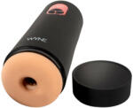 Wyne 07 - masturbator vibratoare de aspirație, cu baterie (negru) (54017630000)