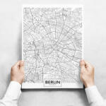 INSPIO Fali dekoráció - Map Of Berlin
