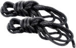 Sex&Mischief S&M - set de frânghii de bondage catifelate (negru, 2x 1, 83 m) (92133000005)