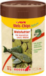 Sera | Nature | Wels-Chips | Süllyedő táplálék | Algaevő díszhalak számára - 100 ml/38 g (2005104)