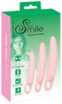 Sweet Smile Antrenori vaginali Smile - Set de trainer vaginal în 3 dimensiuni (pentru întărirea planșeului pelvin) (05387100000) Dildo