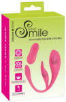 Sweet Smile SMILE - ou vibrator cu baterie reîncărcabilă și telecomandă radio, purtabil (roz) (05570640000)