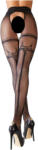 Cottelli Collection - Dres plasa deschis cu efect dublu - negru (25102511111)