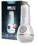 Leten SM340 - masturbator reîncărcabil, vibrant, ce aspiră și geme