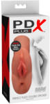 PDX - Masturbator dublu 2 în 1 realist - nuanță închisă (05459290000)