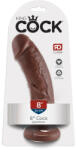 King Cock Dildo King Cock 8 (20 cm, maro) (05445150000) Dildo