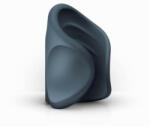 Boners - masturbator deschis cu vibrații reîncărcabil - silicon gri (8719934001480)