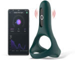 Magic Motion Rise - inel vibratil pentru penis cu baterie, inteligent (verde) (93348600005) Inel pentru penis