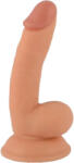 Mr. Rude Domnul Rude - dildo realistic cu ventuză și testicule - 18cm (natural) (6970270800089) Dildo