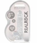 RealRock - dildo realist transparent - cristalin (15cm) (8714273544353) Dildo