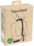 Vegan Fetish - set cătușe pentru legat mâinile la spate - negru (24930121001)